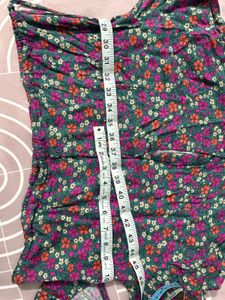 Zudio Crop Floral Multicoloured Shirt