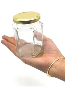 Glass Storage Jars (Set of 12)