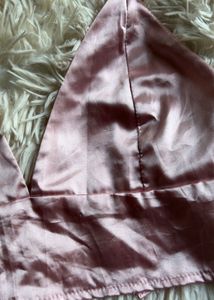 Pink Satin Bralette