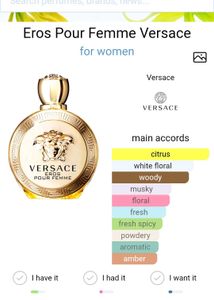 Versace Eros Pour Femme Perfume