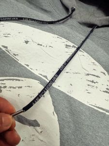 AAPE 🦍A Bathing Ape Grey Fleece Hoodie