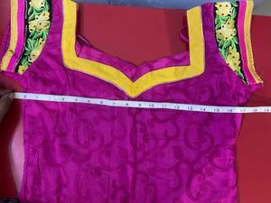 Rose And Yellow Salwar Set
