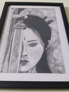 Beautiful Mulan Sketch