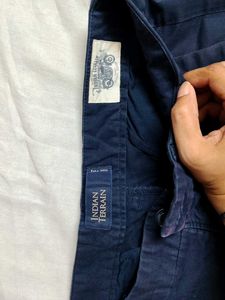 ❗ CLEARANCE ❗ Indian Terrain Men&#39;s Navy Trousers