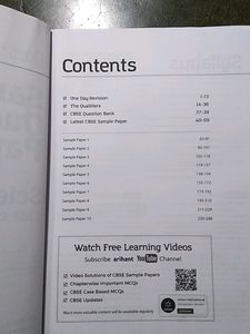 Class 10 Science Sample Question Book