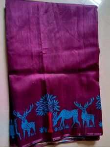 Purple 💜 Saree