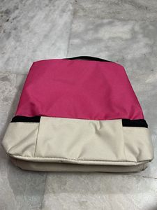 Pink &amp; Beige Tiffin Bag