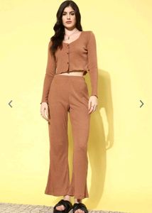 SATURDAYSALE. All About You Coord Set In Rust Brow