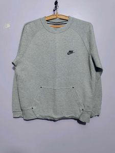 Nike Logo Sweatshirt Grey