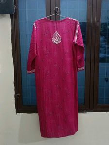Elegant Embroidered Kurta