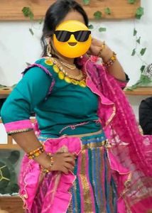Gorgeous Three Piece Lahngas Choli Set