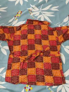 Vintage Bandhani Pajama Set
