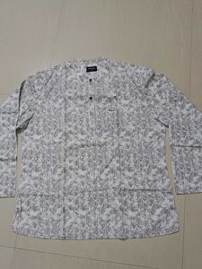 Peter England Casual Shirt,Round Neck Kurta