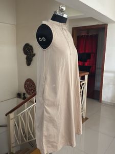 CONTEMPO Sleeveless Shift Dress/Kurti