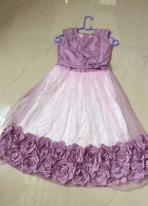 Cute party or birthday wear Girls Dres