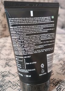 (Sealed New)BEARDO De-Tan Face Wash for Men, 100ml
