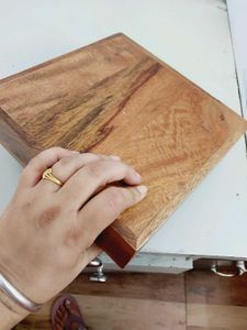 Wooden Shadow Box Display Case Oriflame