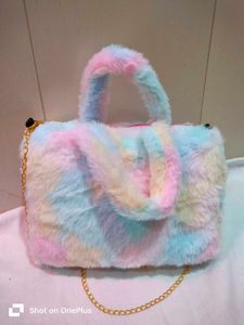 Cute Furry Bear Handbag