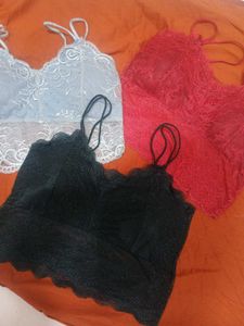 Lace Bralette Set