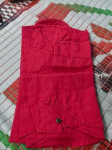 Red Casual Shirt