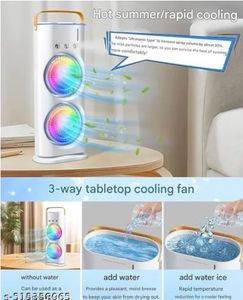 Dual Fan Tower Air Conditioner wdt Remote New Tag