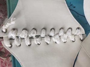 White Corset Belt