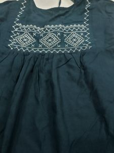 Embreoded Top