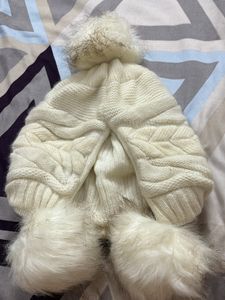 Woollen Warm Cute Cap