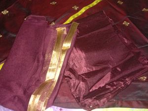 Elegant Brown Ethnic Gown