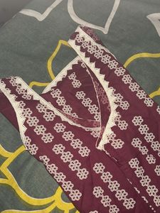 Floral Print Kurta