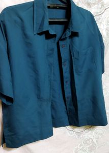 Green Oversized Shirt