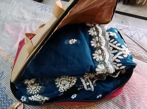 Women Bollywood Style Ethenic Skirt with Long Top