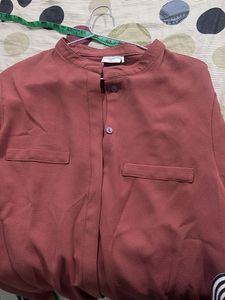Rust Colored Blouse
