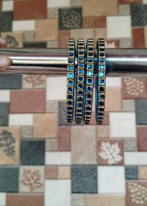 Brightening Blue Bangles