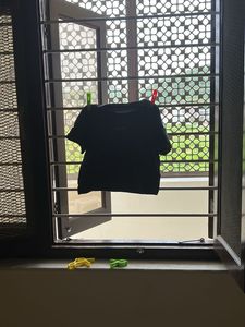 blue t shirt short