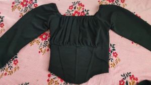 Corset style crop top
