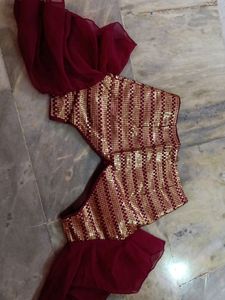 New Design Blouse With Saree