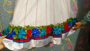 Pretty White Anarkali Suit 😍