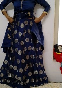 Skirt  Top With Dupatta Set