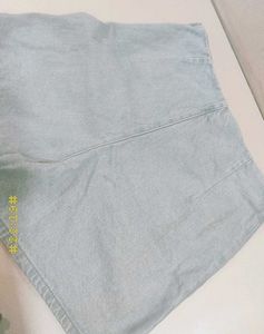 Denim Skort