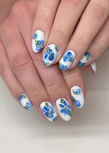 Customized Watercolor Nail Press Ons
