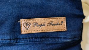 Dark blue High Waist Denims