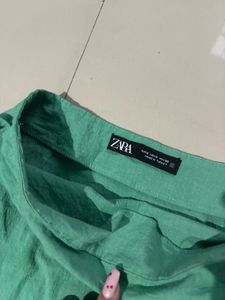 ZARA BACK KNOT MINI SKIRT