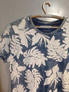 Denim Floral T-Shirt