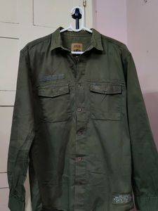 mens solid rugged shirt