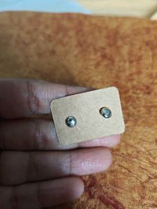 92.5 | Silver Square Stud Earrings South Screw