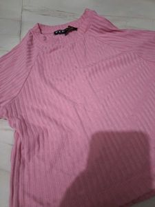 Pink Crop Top 2 Piece