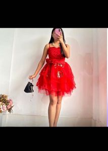 Very Cute Partywear red dress❤️