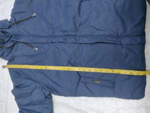 Navy Blue Puffer Jacket