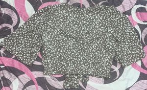 Cute Print Crop Top